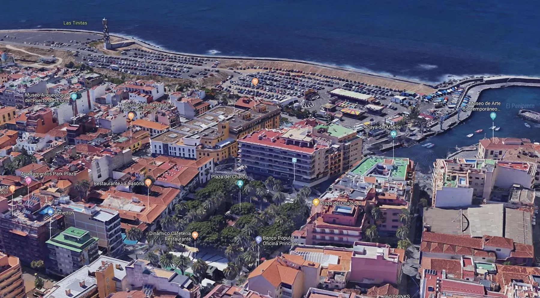 Apartmán Large Penthouse With Sunny Terrace Puerto de la Cruz