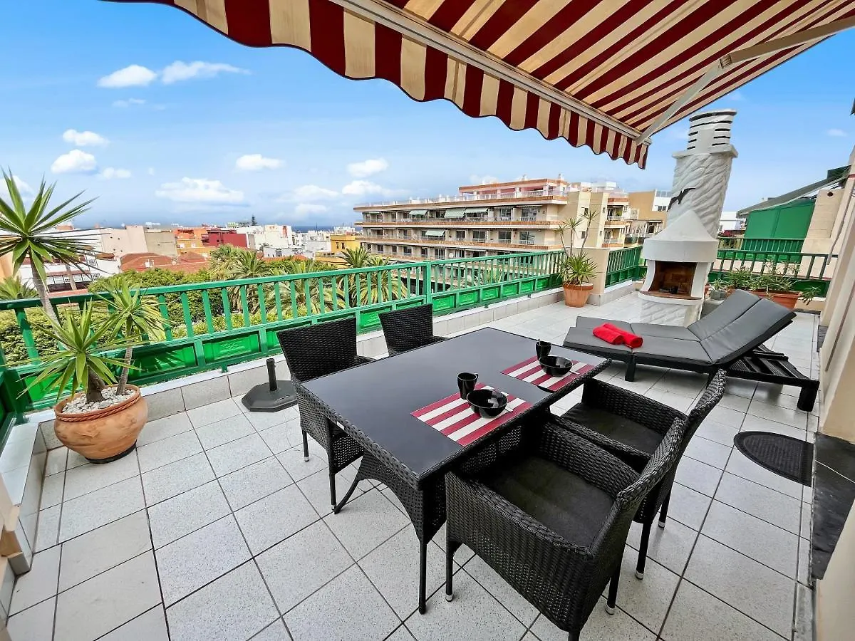 Apartmán Large Penthouse With Sunny Terrace Puerto de la Cruz  Španělsko